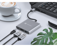 Natec MULTIPORT ADAPTER FOWLER MINI USB-C 3W1 HUB -> USB 3.0, HDMI - 1470210 - zdjęcie 4
